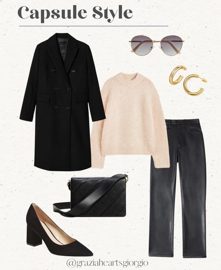 Capsule Style - Look Five
.
#Style #Capsule #Wardrobe #Mango #Fall #Coats #MarcFisher 

#LTKworkwear #LTKstyletip #LTKSeasonal