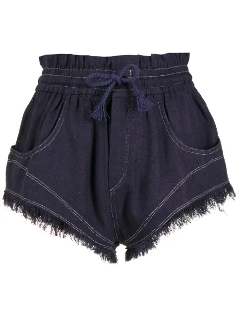 drawstring short shorts | Farfetch (US)