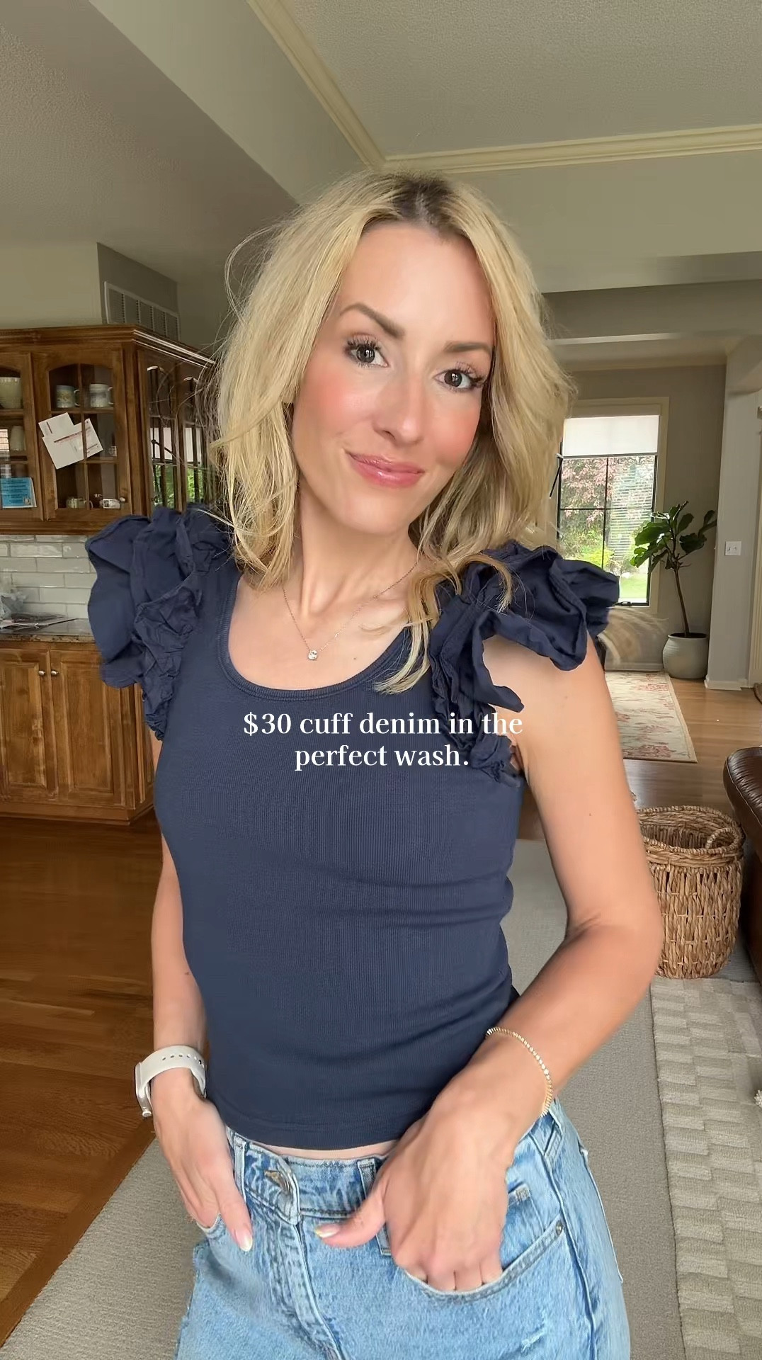 This is the perfect wash and fit for summer!  I couldn’t believe how well these fit!  A perfect pair of denim!

#LTKgrwm #LTKOver40 #LTKootd