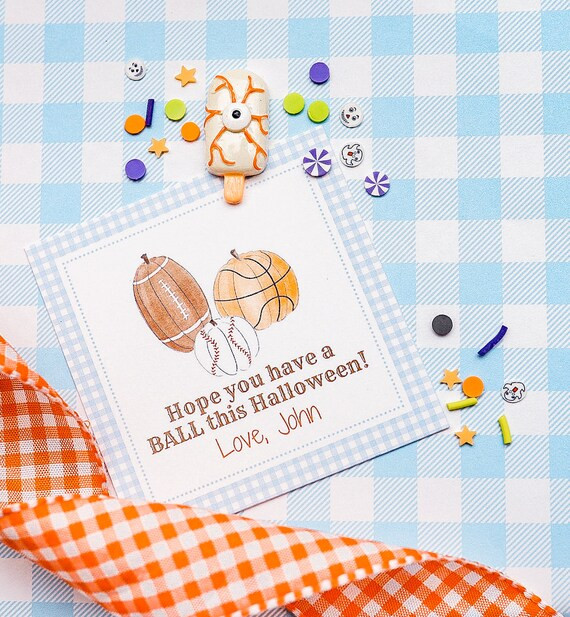 Watercolor Halloween Tags / Kids Tags for Halloween Treat Bags - Etsy | Etsy (US)