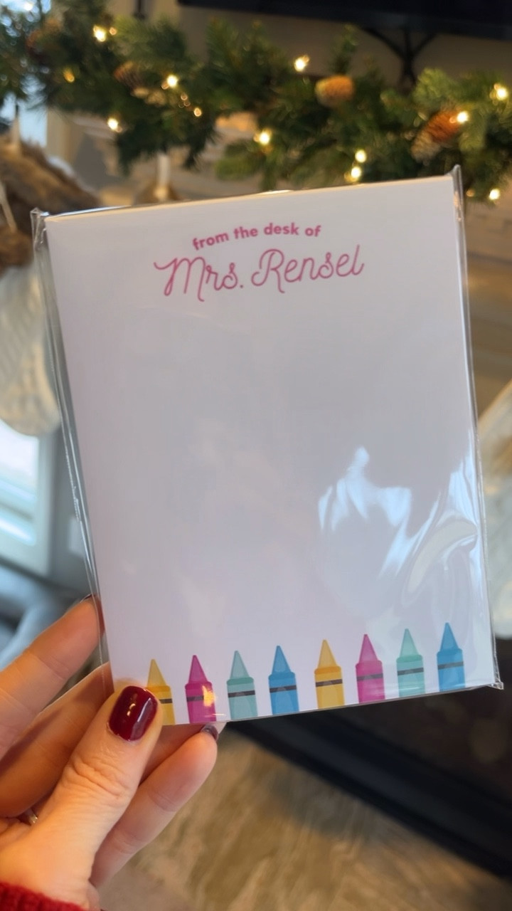 Love these personalized notepads for a teacher gift! 🎁 

#LTKGiftGuide #LTKFindsUnder50 #LTKKids