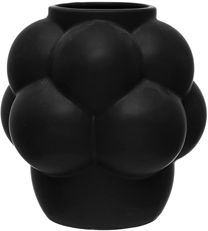Stoneware Vase with Raised Dots | Amazon (US)
