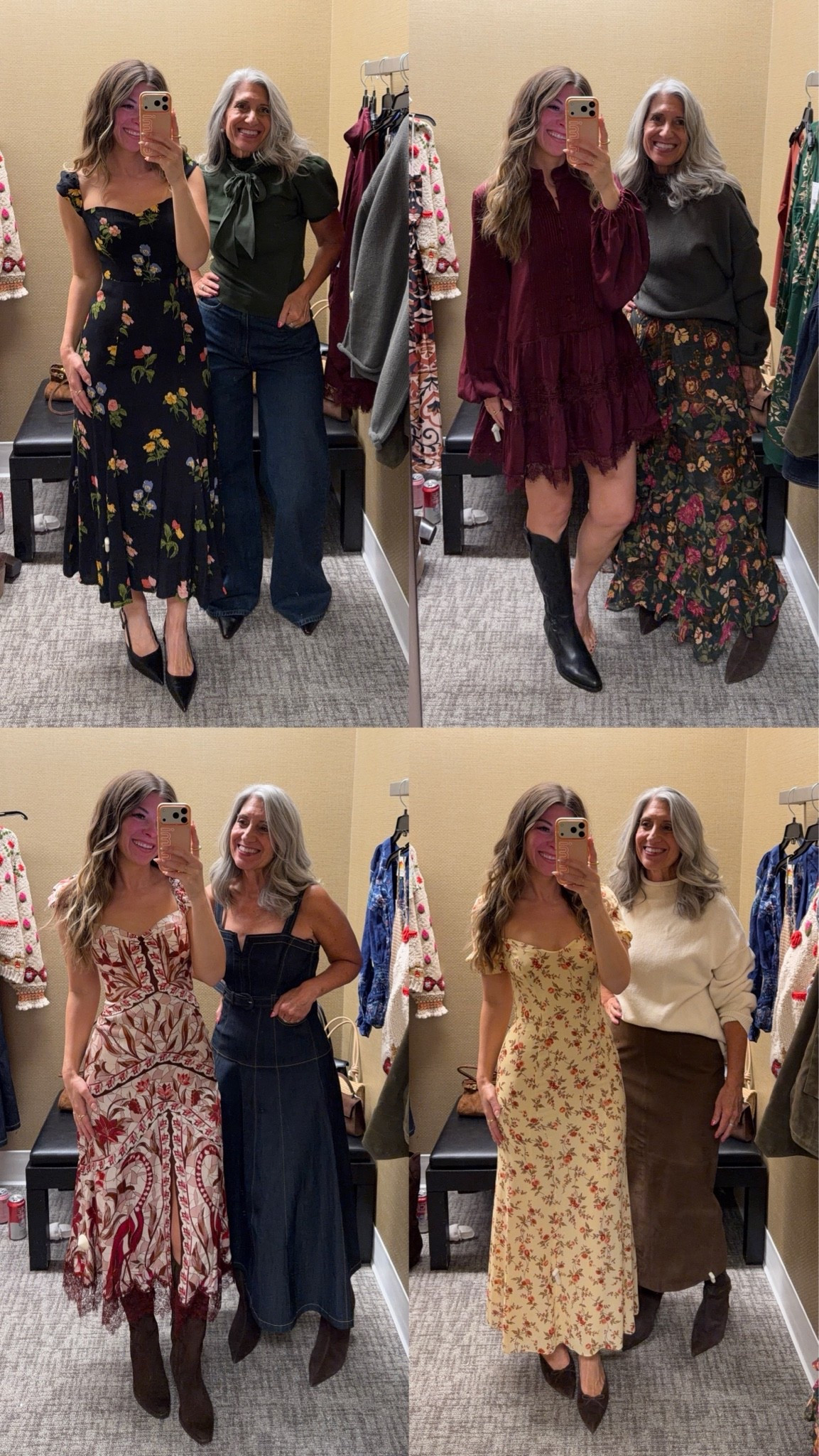 nordstrom anniversary sale summer to fall fashion finds! dresses, boots, skorts, sweaters, & jeans ✨

i'm 5'4" and typically wear a small/2 & a 26 in jeans
• red & white dress: xs

mom is 5'4" and typically wears a medium/6 & 29 in jeans
• sweaters: sized down to xs

fall outfits, fall dresses, autumn outfits, sweater dresses, midi dresses, long sleeve dresses, casual outfits, thanksgiving outfits, family photo outfits, date night outfits, work outfits, fall fashion, autumn fashion, cozy outfits, transitional outfits, neutral outfits, everyday outfits, weekend outfits, women’s fashion, affordable dresses, skort outfits, athletic skorts, casual skort outfits, summer skort outfits, amazon skorts, everyday skort outfits, mom & me outfits, mom & me dresses, matching outfits, mother daughter outfits, family photo outfits

#LTKootd #LTKSeasonal #LTKSaleAlert