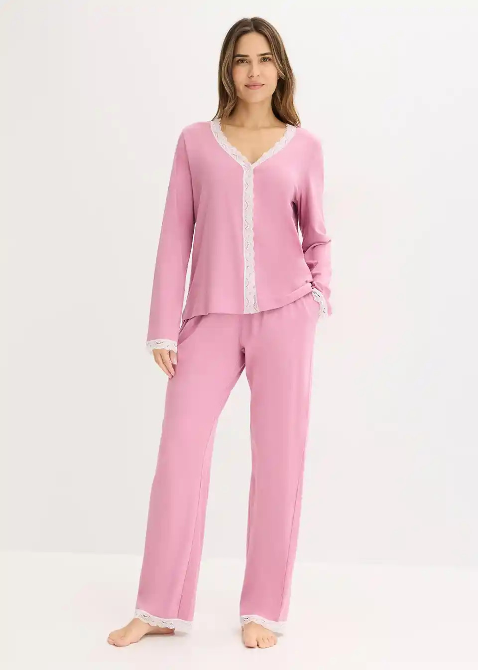 Pyjama mit Knopfleiste | Bonprix DE