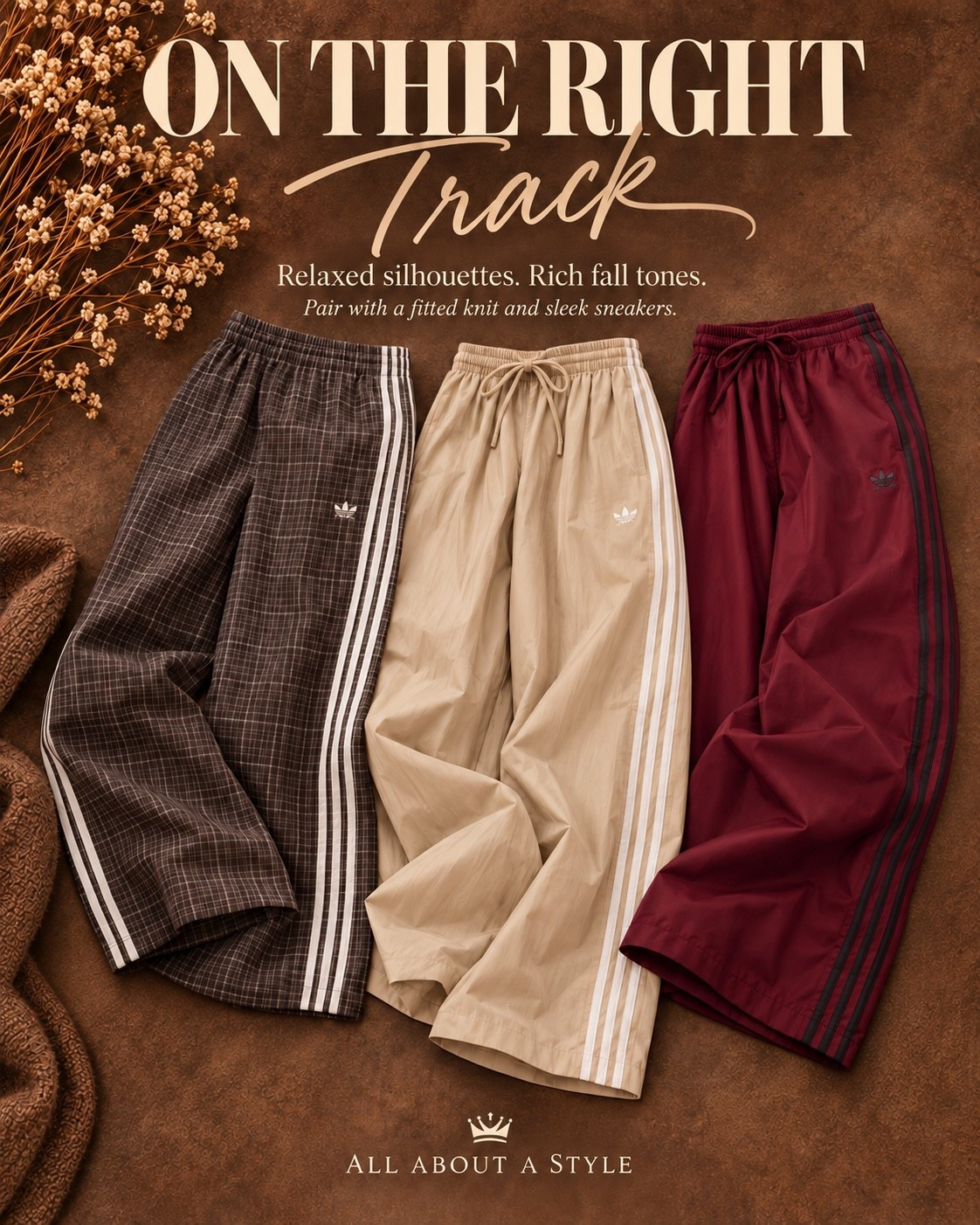 Your off-duty wardrobe just got an upgrade. Fall tones, sporty stripes, and a little attitude. 🤎

Find your favorite pair on my LTK.

#AdidasStyle #FallStyle #ElevatedCasual @adidas
