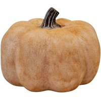 Four Candle Pale Orange Medium Ceramic Pumpkin Ornament | Debenhams UK