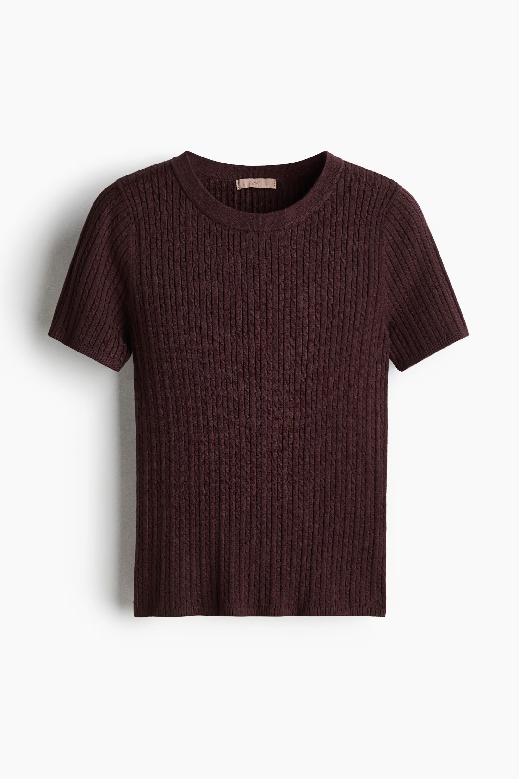 Kabelgebreide top | H&M (DE, AT, CH, NL, FI)