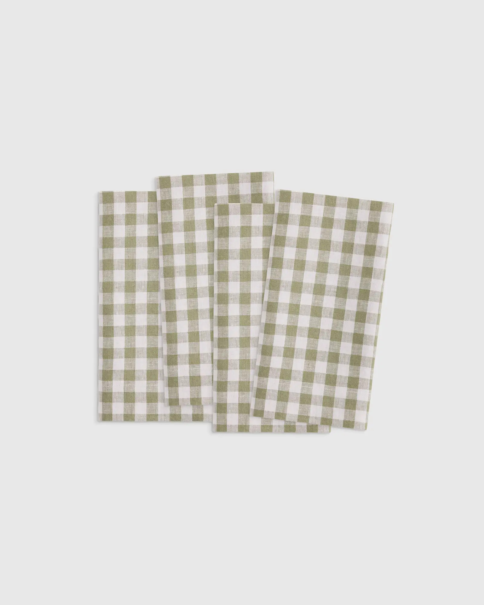 European Linen Wide-Hem Napkins (Set of 4) | Quince