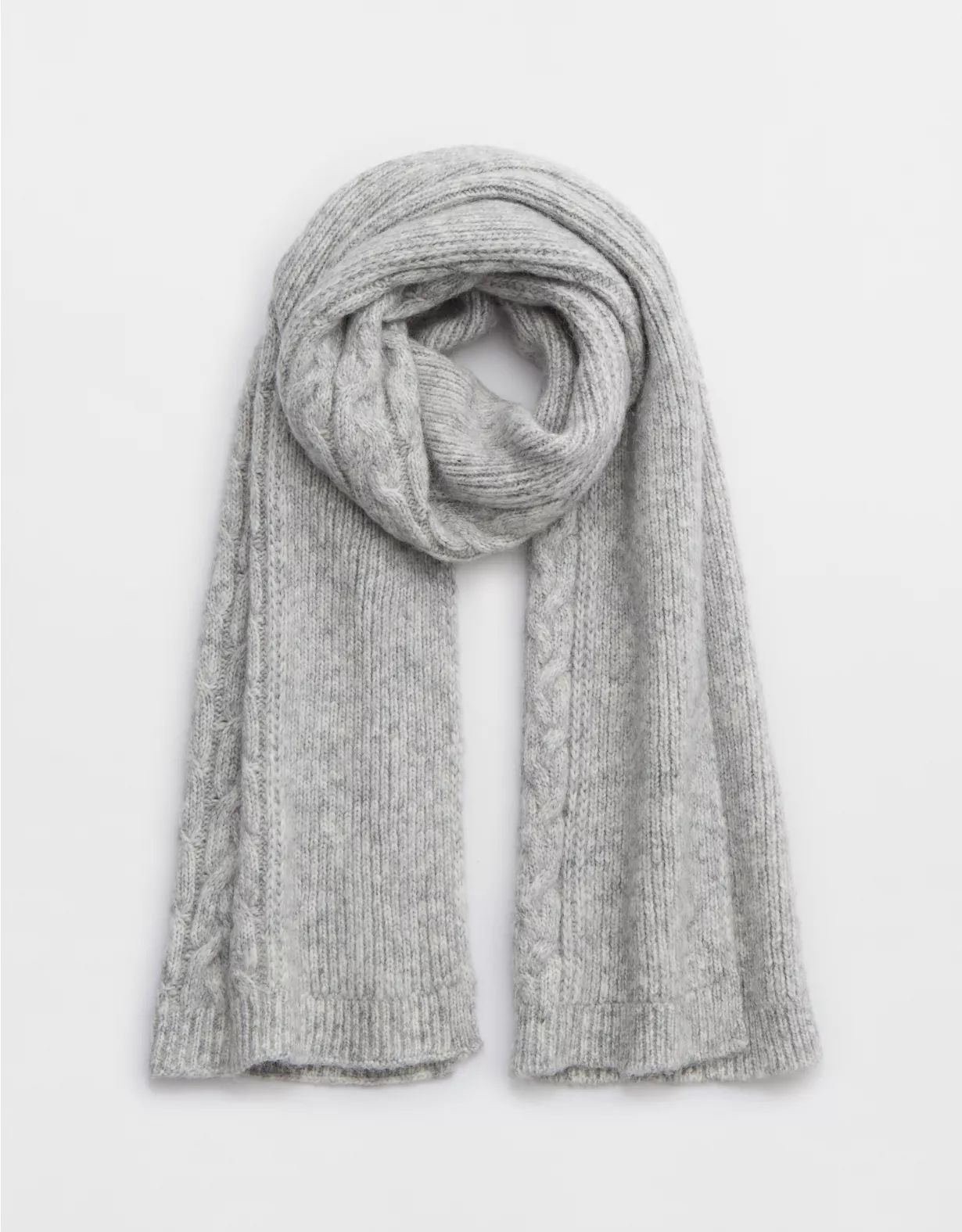 Aerie Oversized Cable Scarf | Aerie
