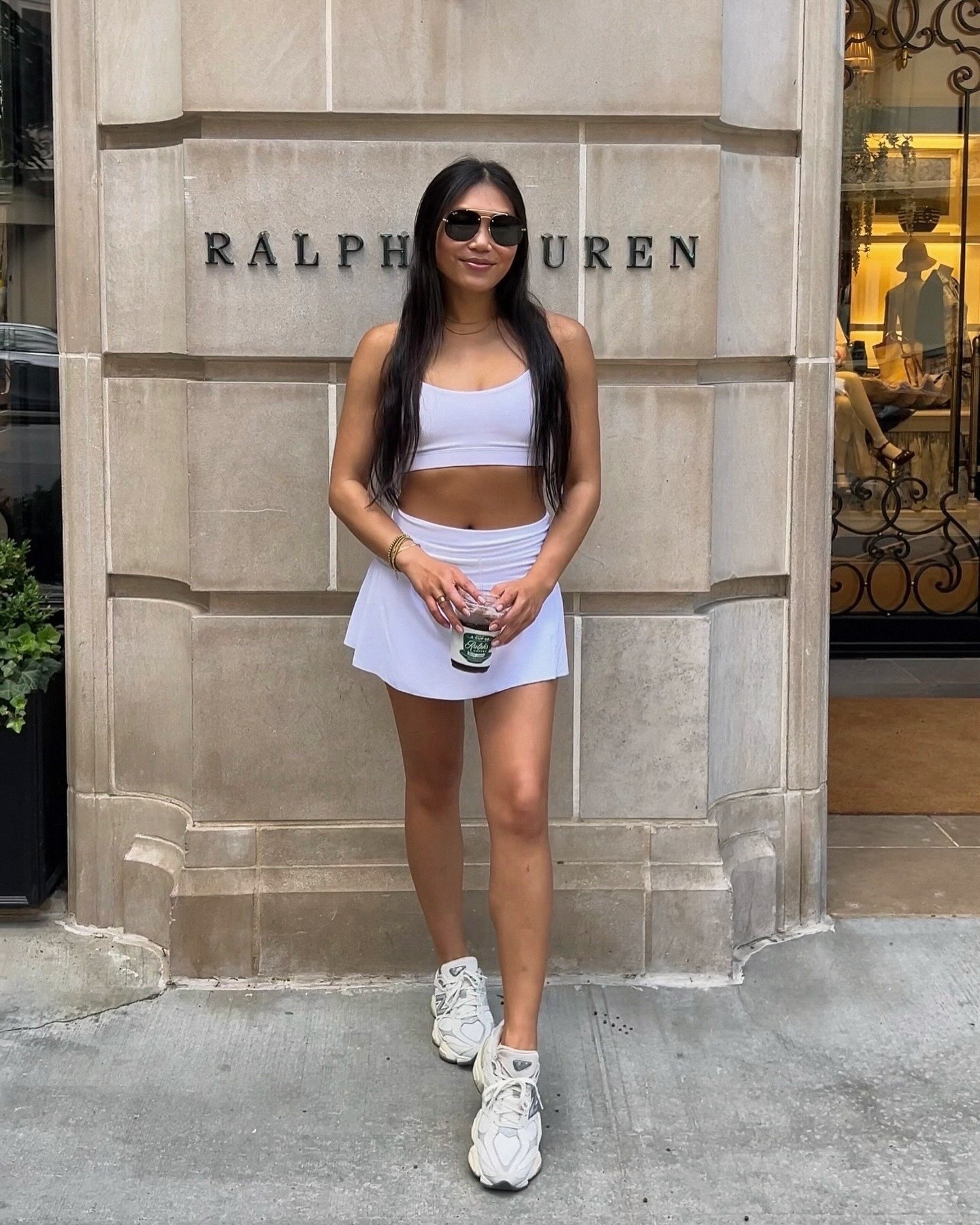 2.8 miles into walking Manhattan from top to bottom @lululemon @yearofours

Summer athleisure!! 

#LTKActive #LTKStyleTip