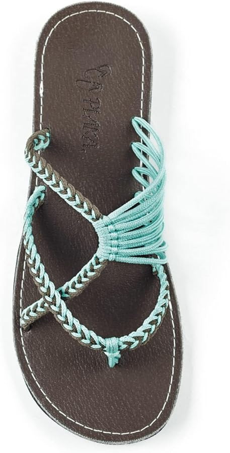 Plaka Flip Flops Sandals for Women Oceanside | Amazon (US)