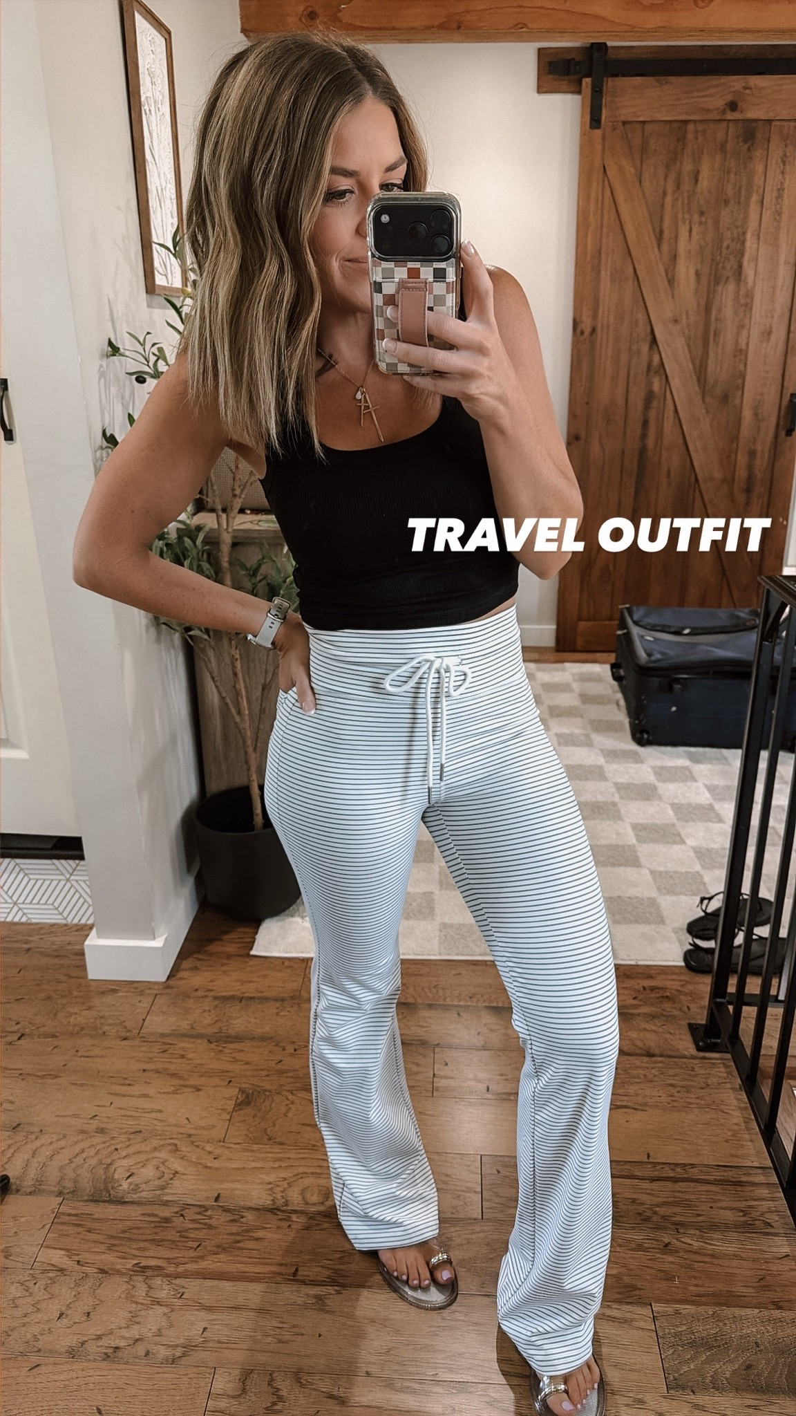 Travel Outfit #travel #roadtrip 
Bottoms: xsmall
Top: xsmall

#LTKootd #LTKgrwm #LTKdayinmylife
