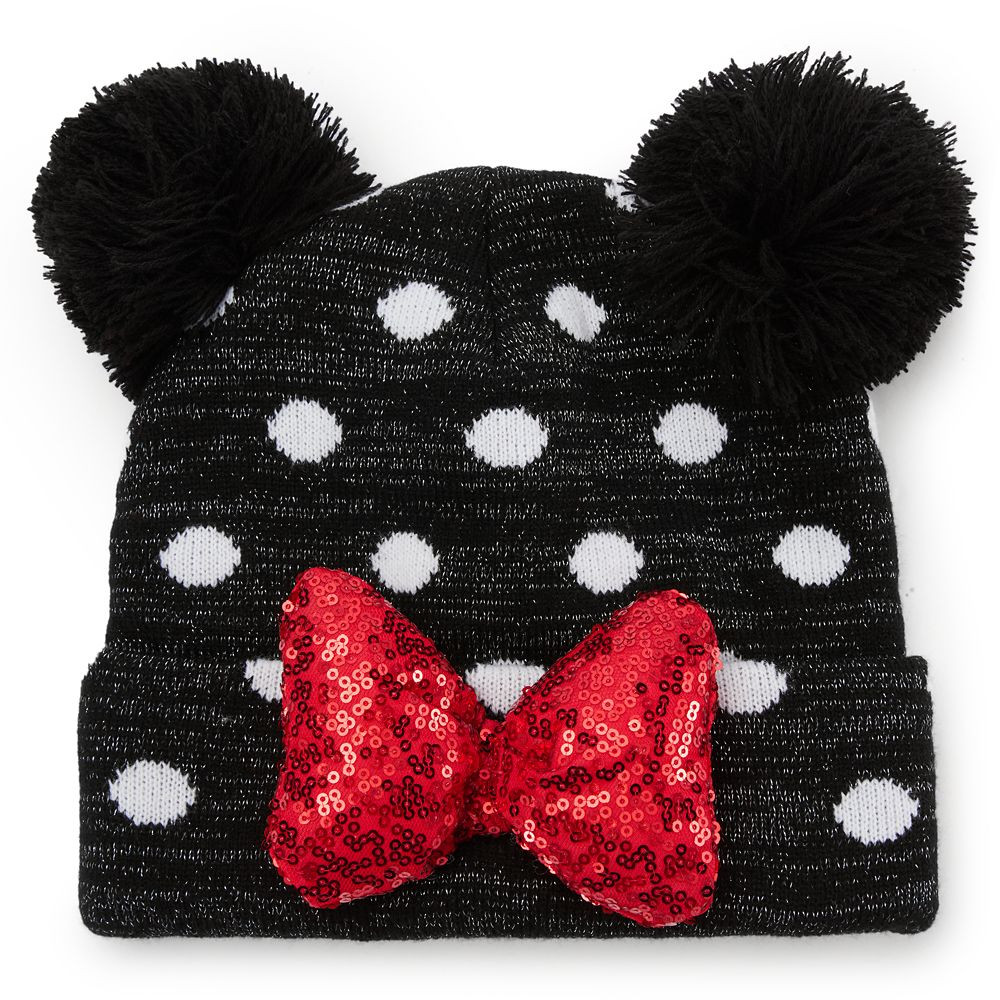 Minnie Mouse Knit Beanie for Adults | Disney Store