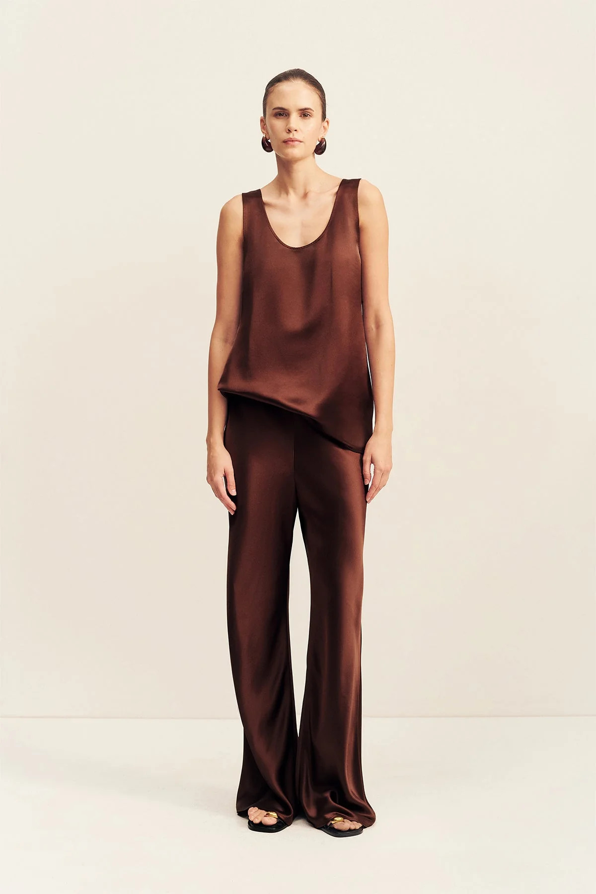 Savanna Bias Pant | Coffee | Pants | Shona Joy | Shona Joy