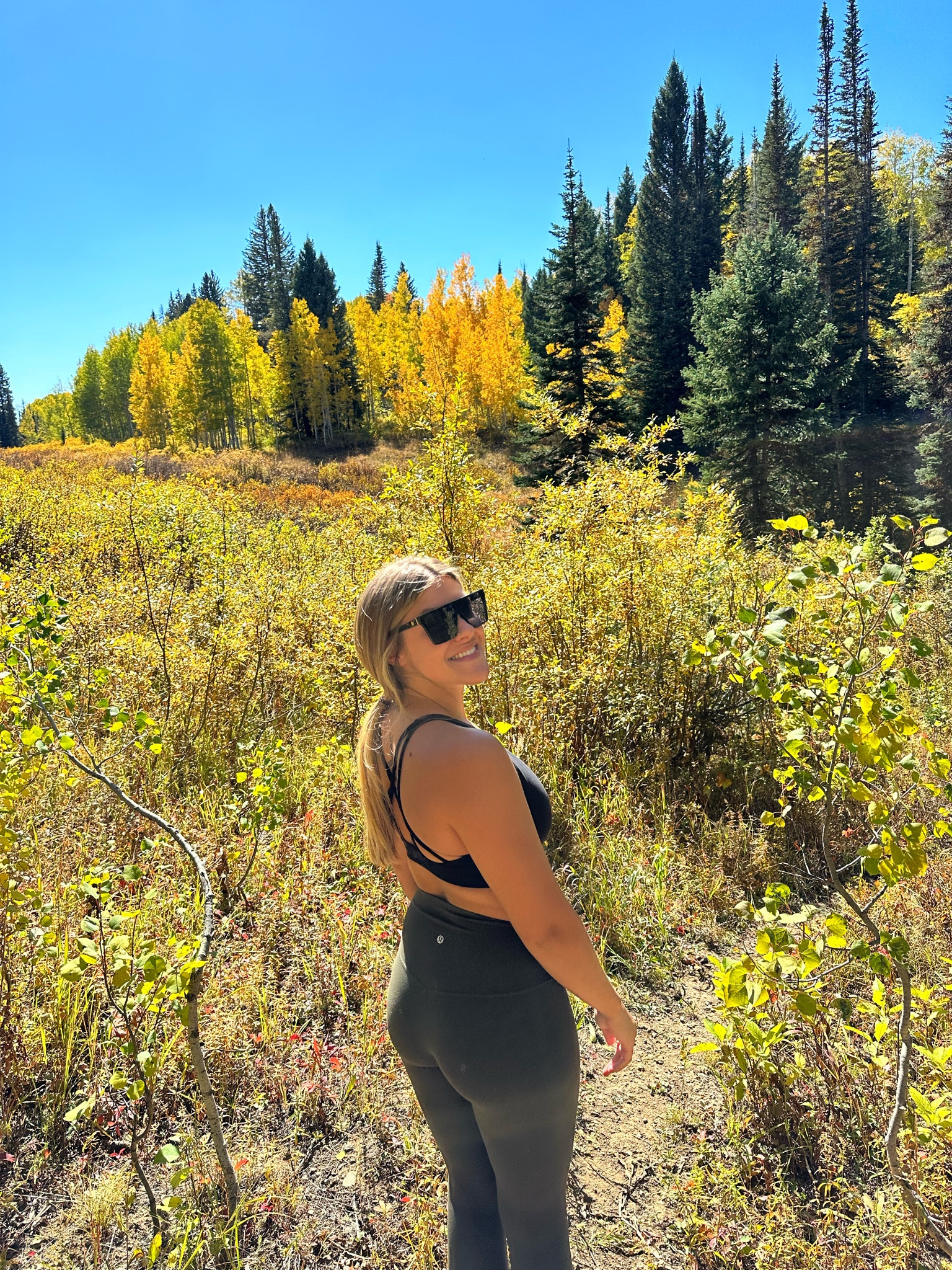 It might be the first day of spring, but GOSH I can’t stop thinking about these fall colors. Wearing a size small Athleta Sports Bra and size 6 Lululemon align leggings! 

#LTKfitness #LTKSeasonal #LTKfindsunder100