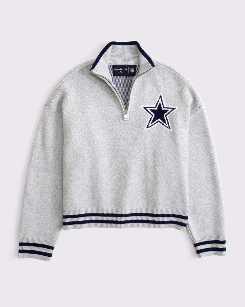 Dallas Cowboys LuxeLoft Half-Zip | Abercrombie & Fitch (US)