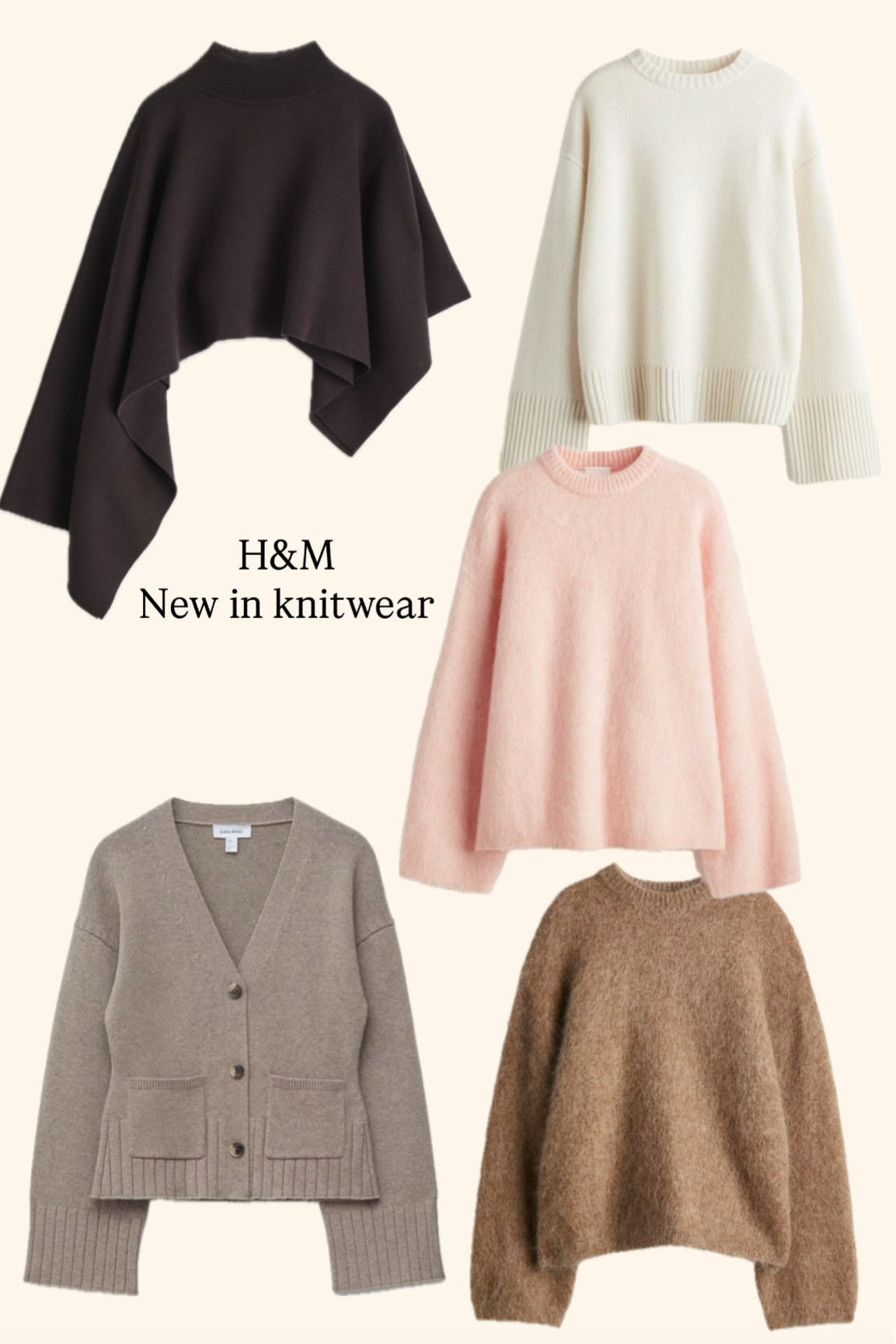 H&M knitwear 