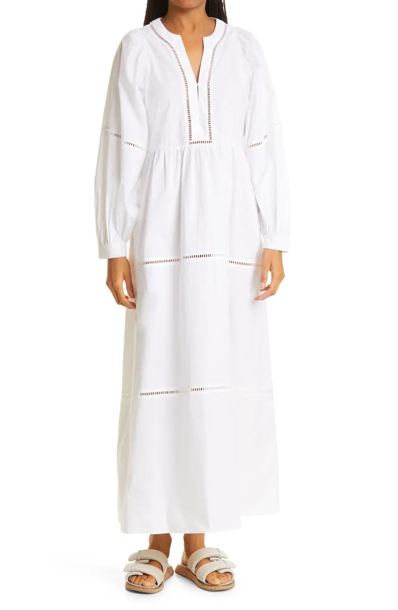 Careste Clare Long Sleeve Organic Cotton Dress | Nordstrom | Nordstrom