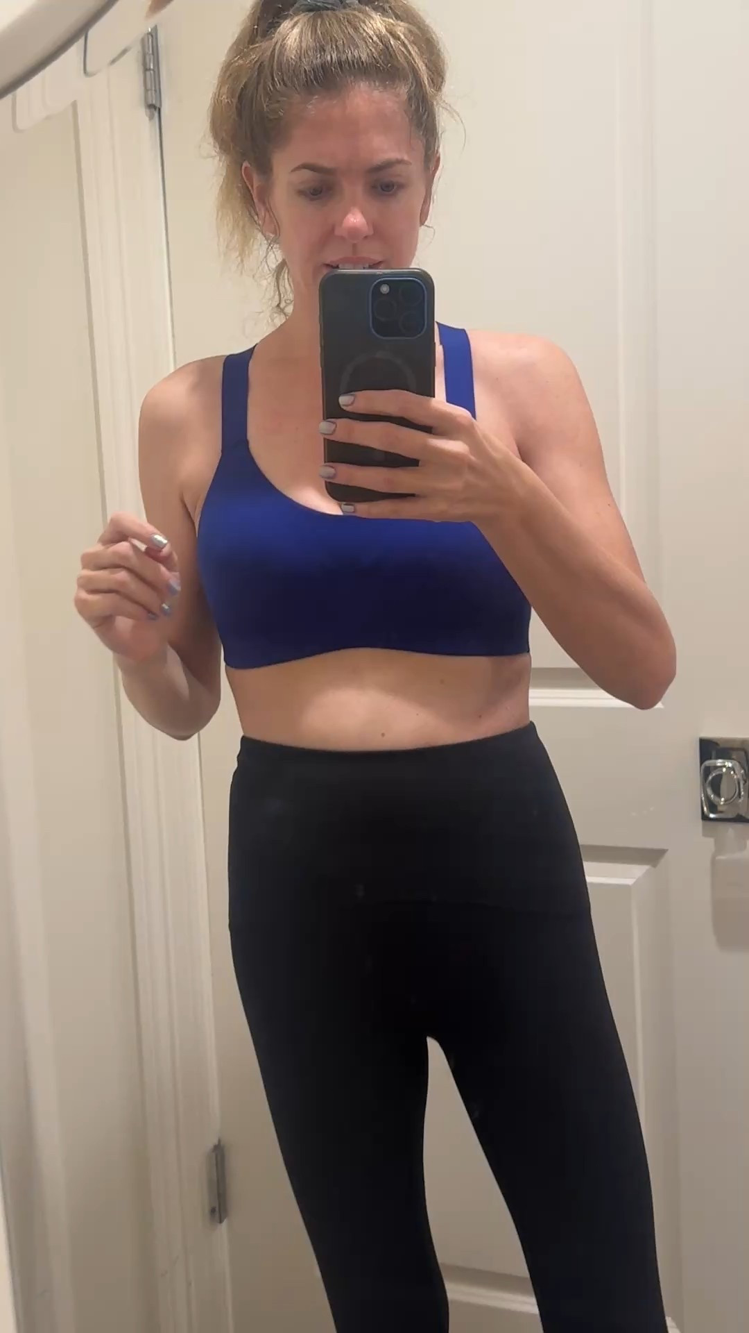 Spanx sports bra and leggings 

#LTKActive