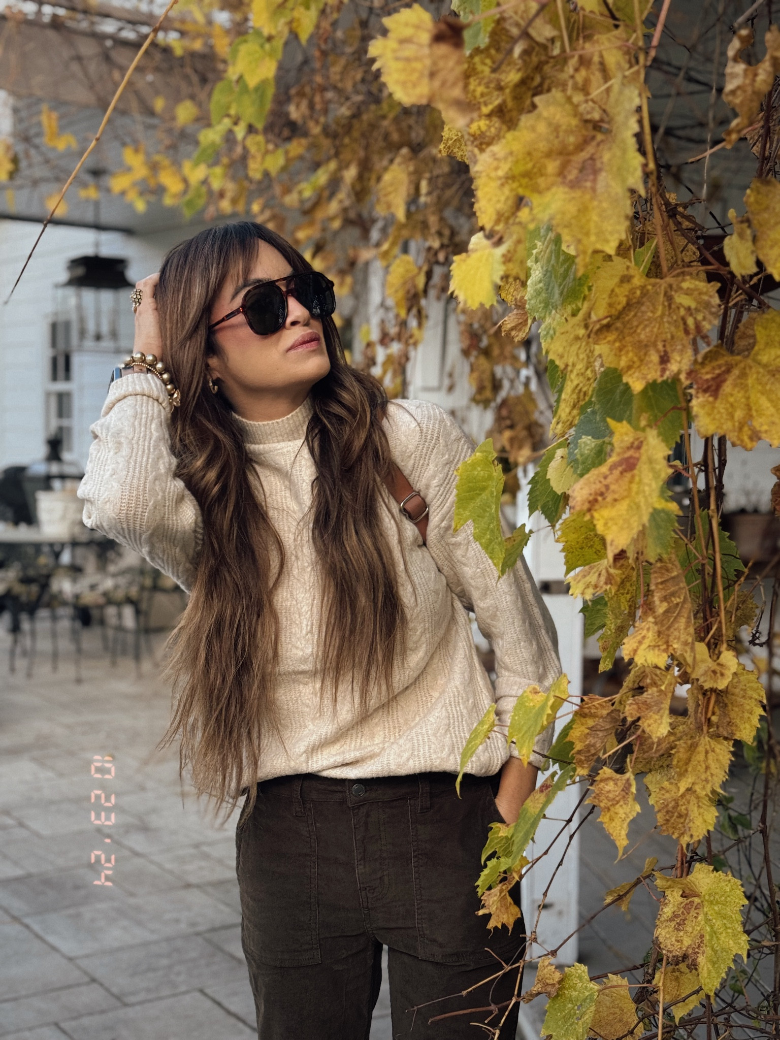 Cozy fall mom fit from @walmartfashion 
The turtleneck runs very oversized & the the pants run small in my opinion. 

#walmartfashion #walmartpartner #LTKStyleTip