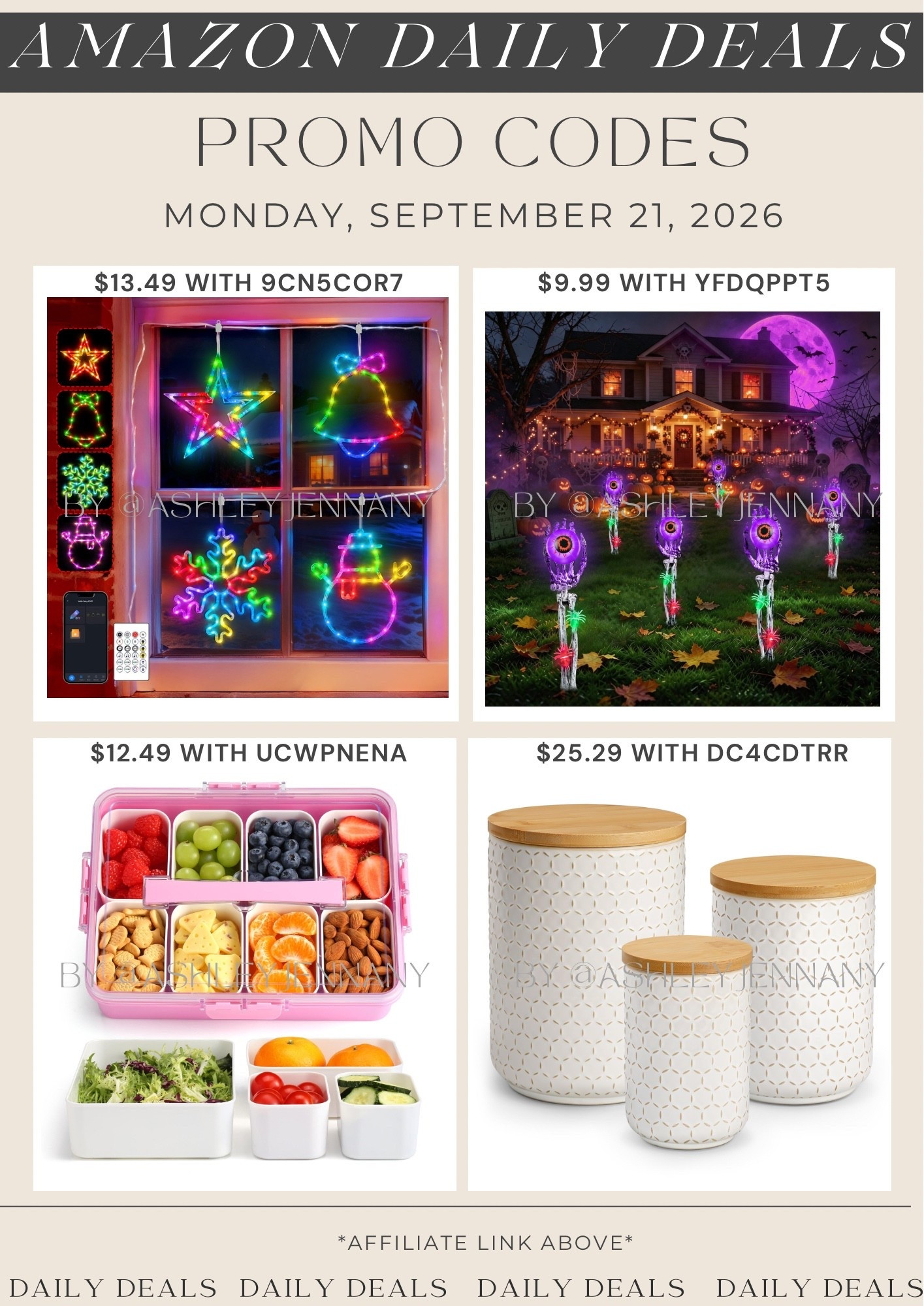 Amazon deals

#LTKSeasonal #LTKHome #LTKSaleAlert