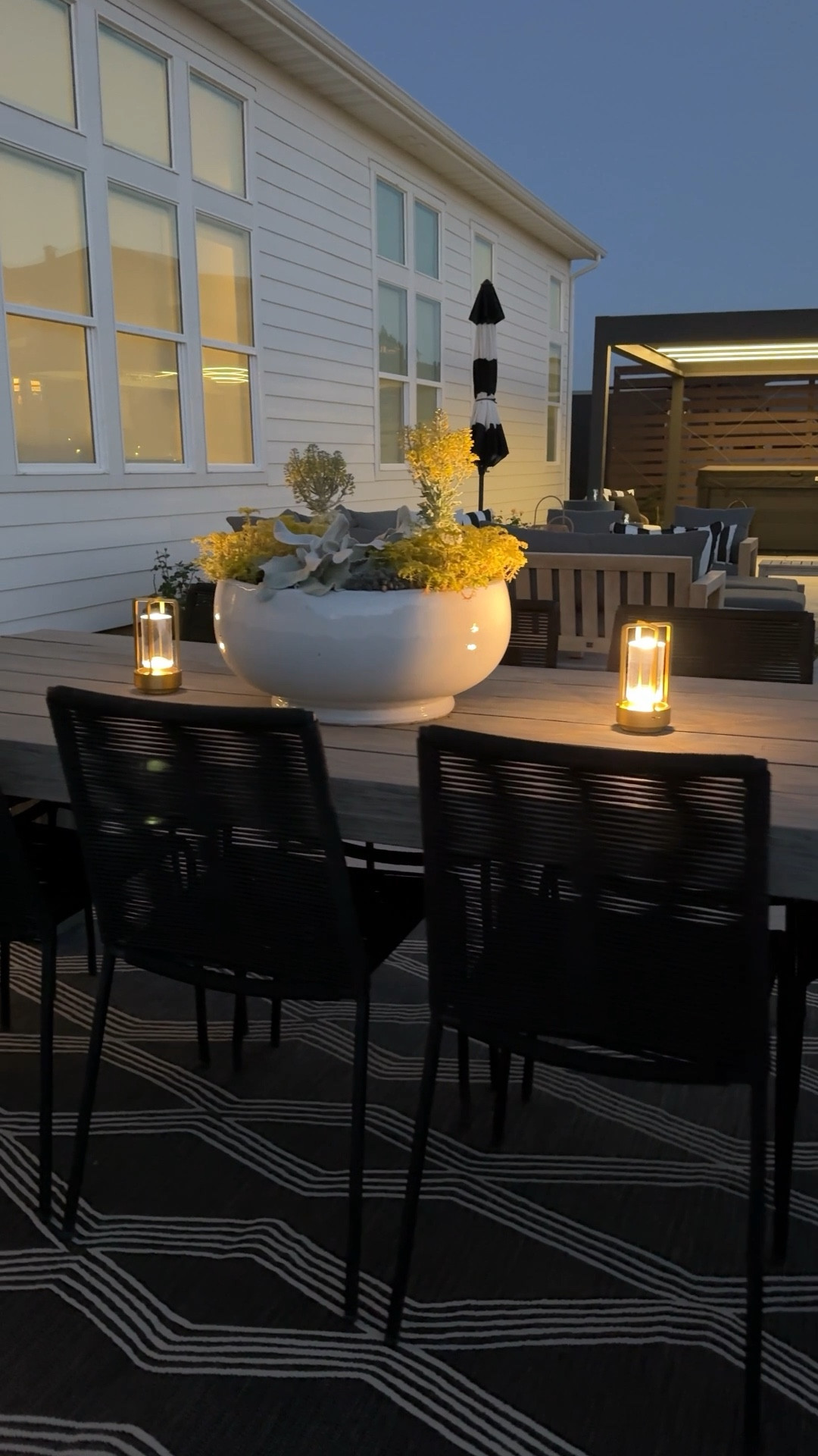 Outdoor table lights. 3 different light settings and USB rechargeable 

#LTKHome #LTKVideo #LTKFindsUnder50