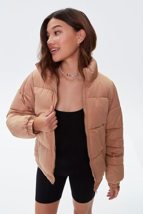 Zip-Up Puffer Jacket | Forever 21 (US)