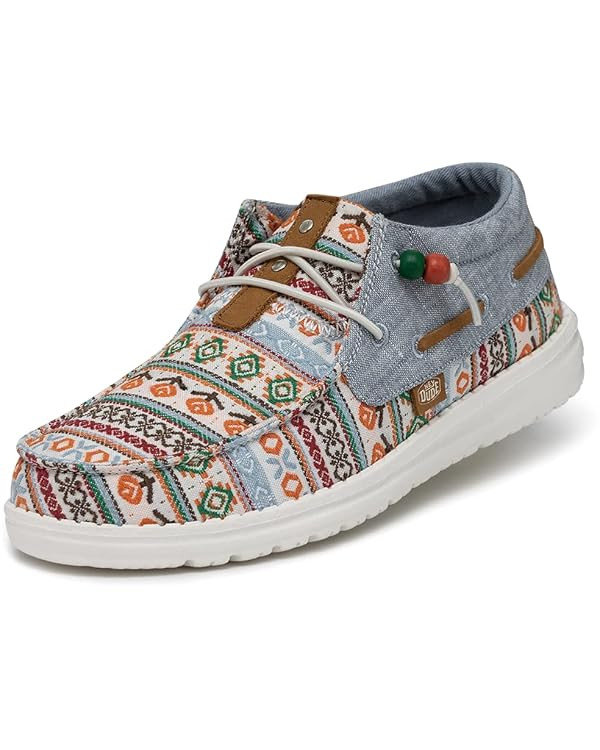 Hey Dude Women's Ellie | Women’s Shoes | Women’s Lace Up Loafers | Comfortable & Light-Weight | Amazon (US)