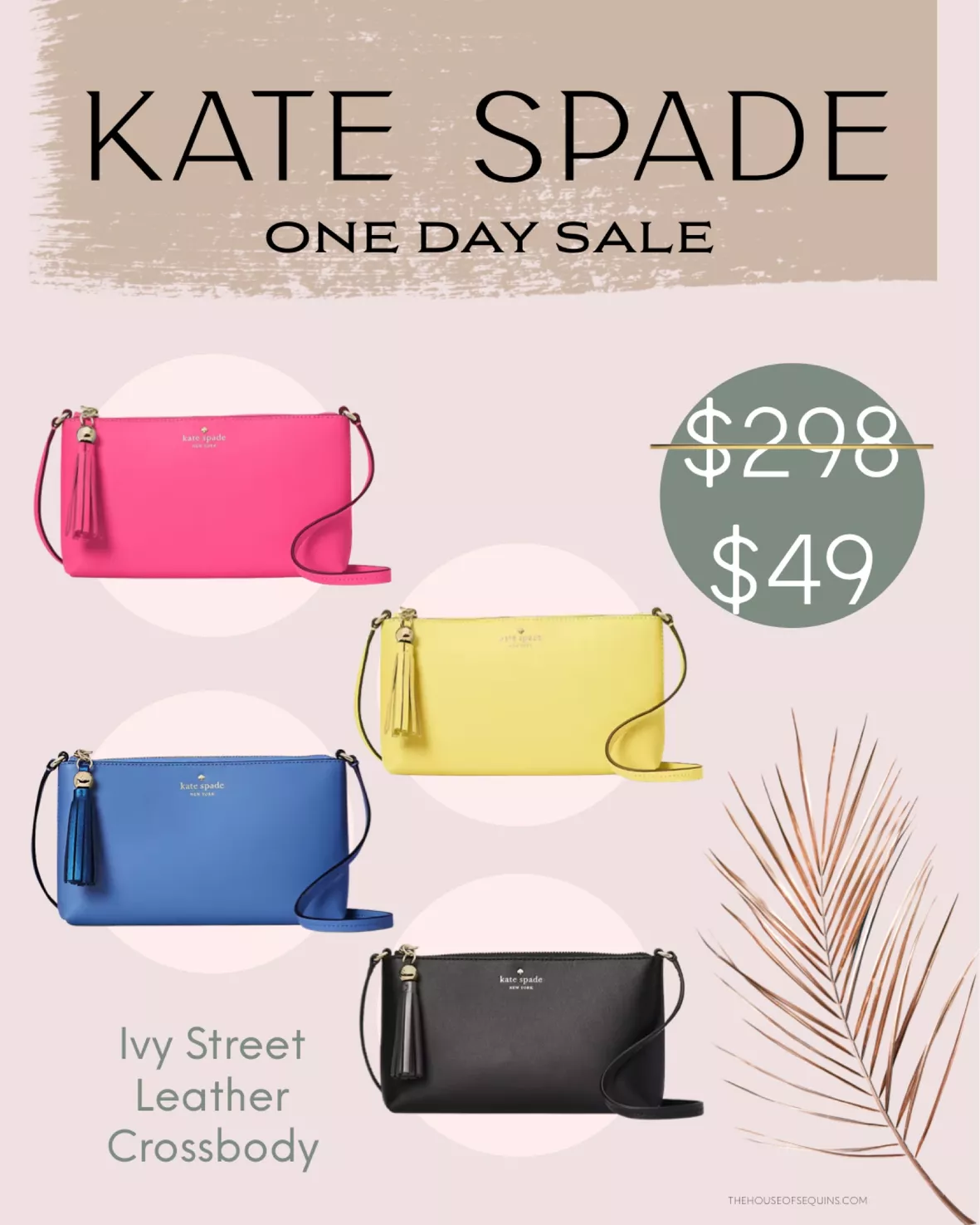 Kate Spade Ivy Street Leather Crossbody