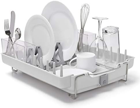 OXO Good Grips Foldaway Dish Rack | Amazon (US)