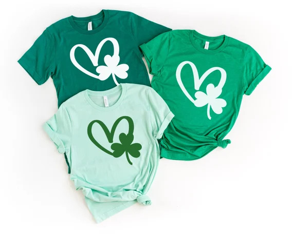 Shamrock Shirt St Patricks Day Shirt Women St Paddys Day Shirt | Etsy | Etsy (US)