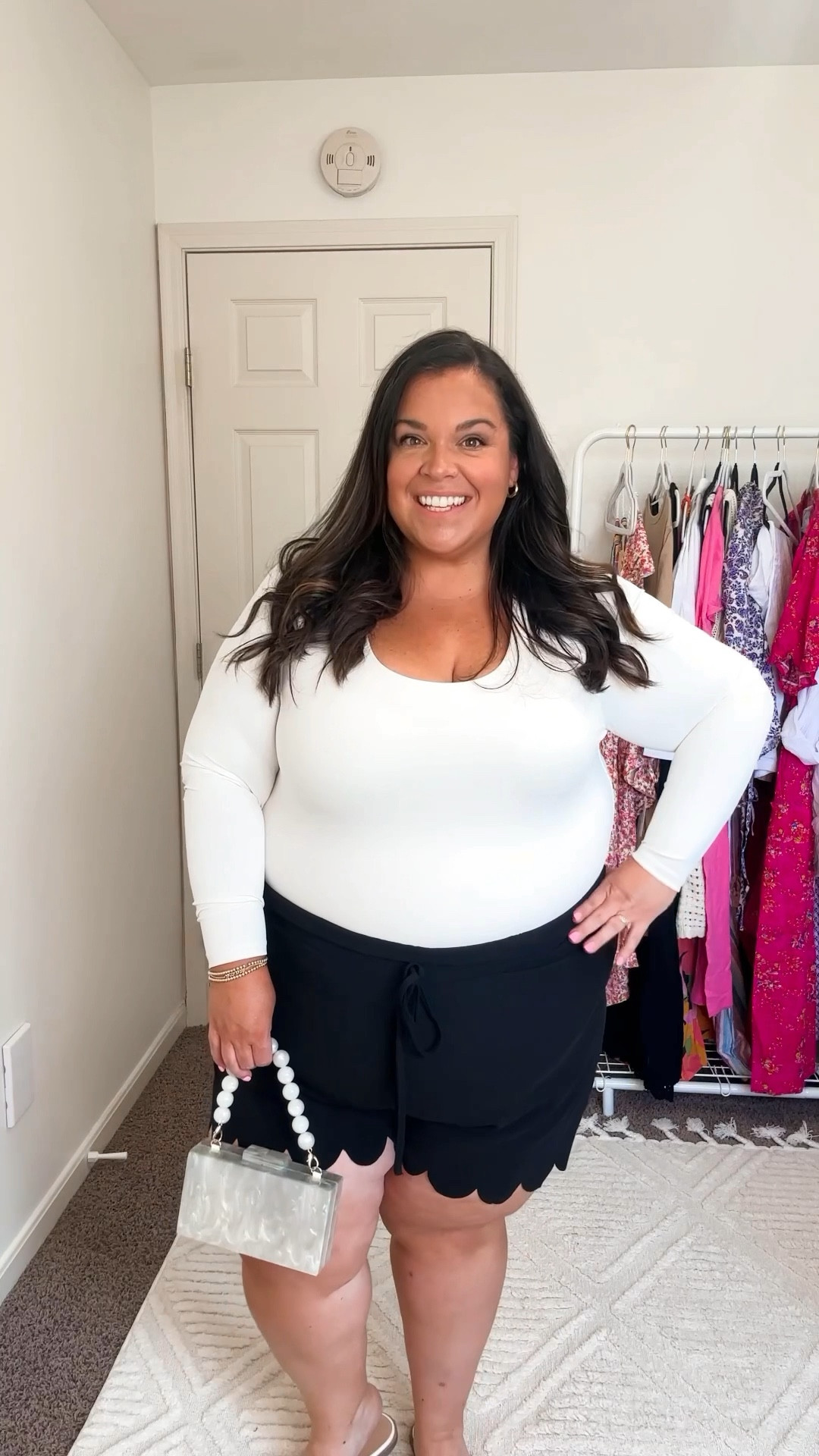 Loving these Amazon plus size shorts for summer! Can easily be worn with a body suit, tank, cute little tee, so many options! Both fit really well, the floral pair fits a little oversized but still love the fit of these! Wearing a 3xl in both 

#LTKStyleTip #LTKFindsUnder50 #LTKPlusSize