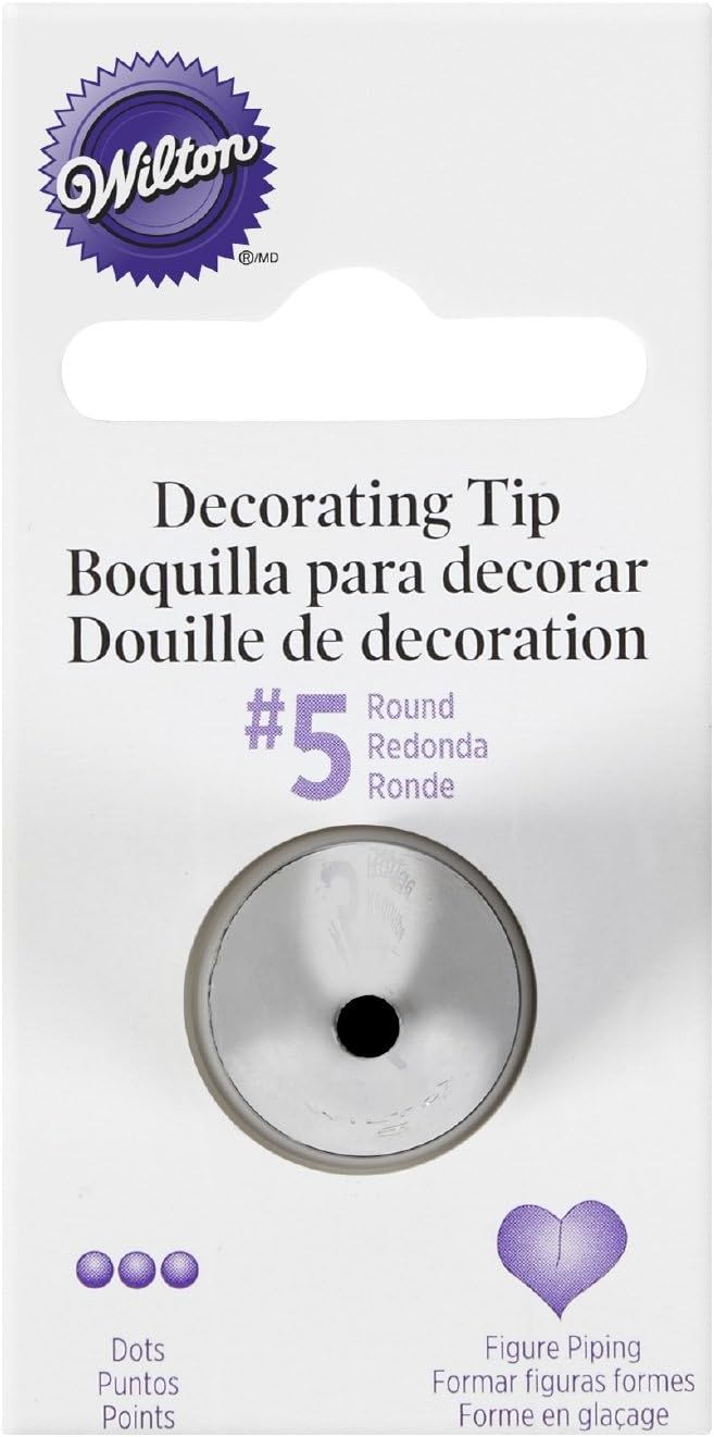 Wilton Decorating Tip, No.5 Round | Amazon (US)