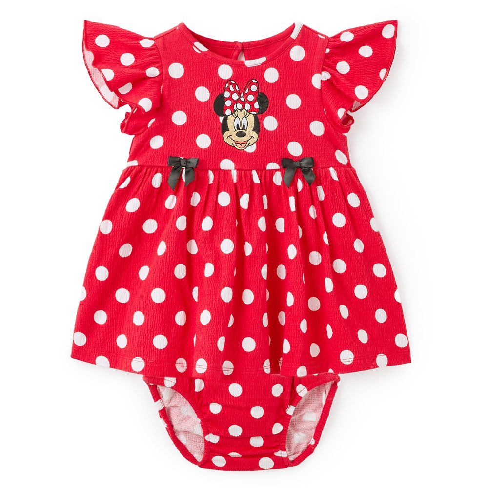 Minnie Mouse Polka Dot Dress Set for Baby | Disney Store