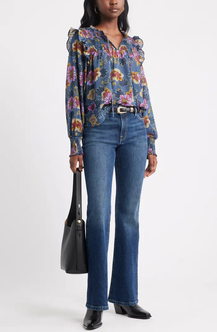 Smock Yoke Top | Nordstrom