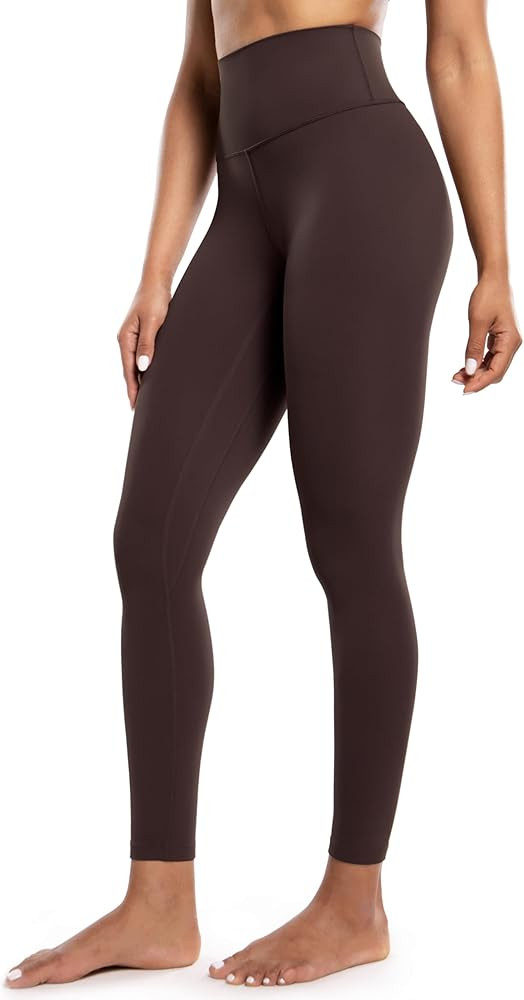 POSHDIVAH Women's Creamluxe Yoga Leggings 25"/28" High Waisted Cream-Feeling Workout Lounge Pants... | Amazon (US)