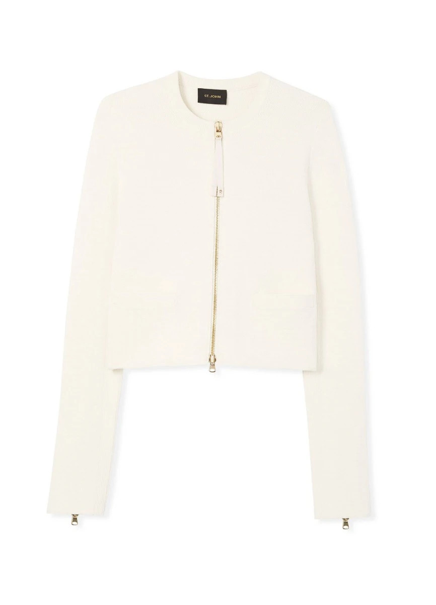 Knit Zip Jacket | St. John Knits