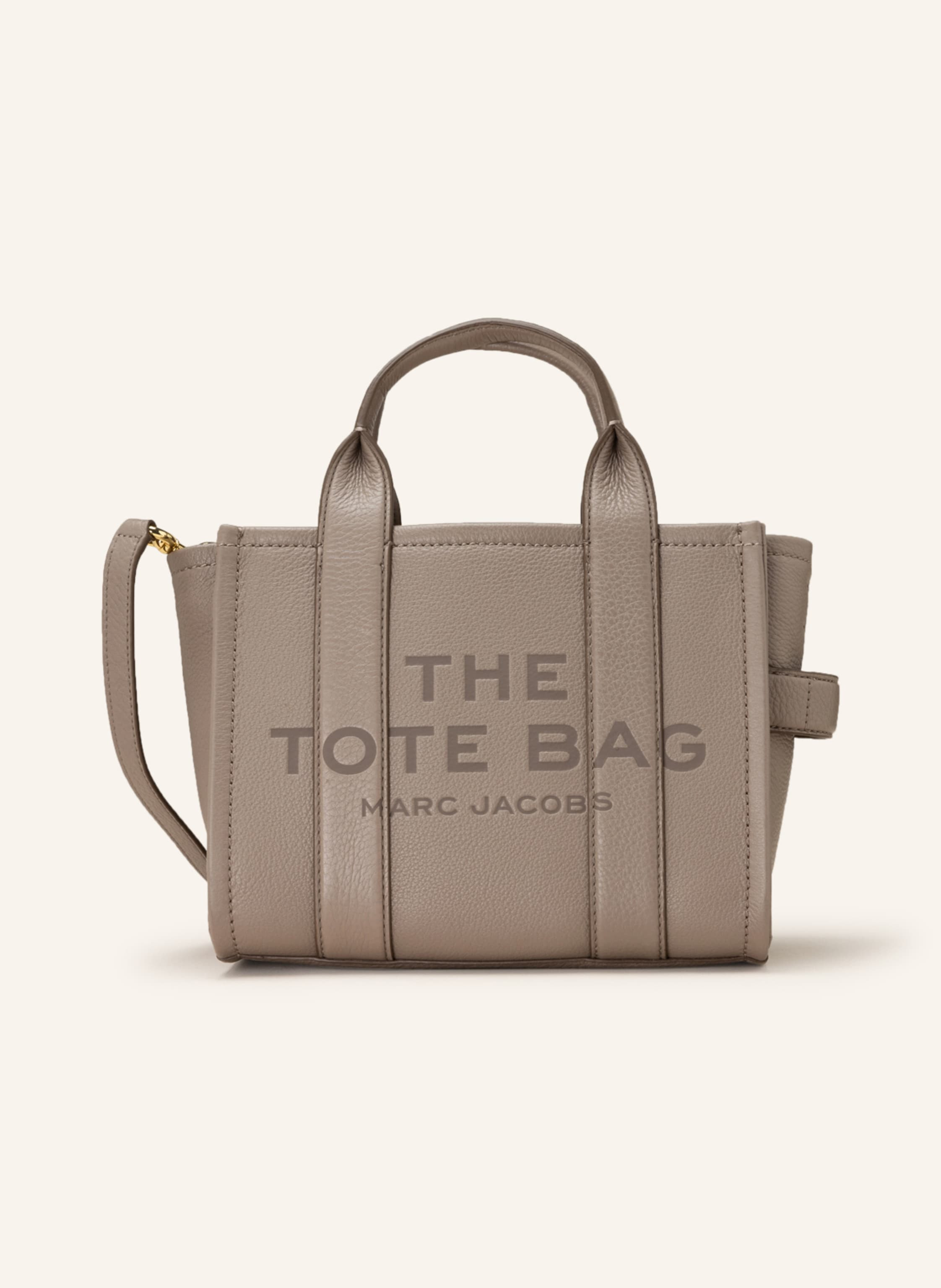 MARC JACOBS Shopper THE SMALL TOTE BAG LEATHER in taupe | Breuninger (DACH)