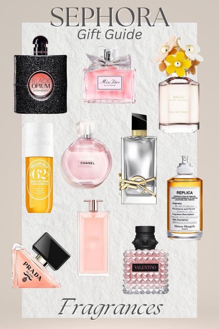 You can never go wrong with these fragrances from Sephora! They make a great gift!! 👌

#LTKbeauty #LTKHoliday #LTKSeasonal