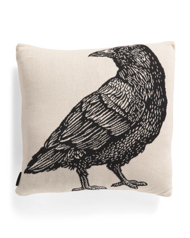 20x20 Crow Pillow | TJ Maxx