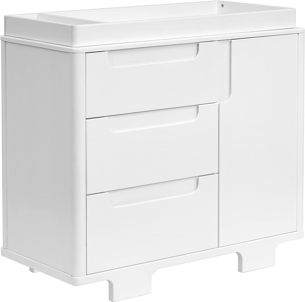 Babyletto Yuzu 3-Drawer Dresser in White, Greenguard Gold Certified | Amazon (US)