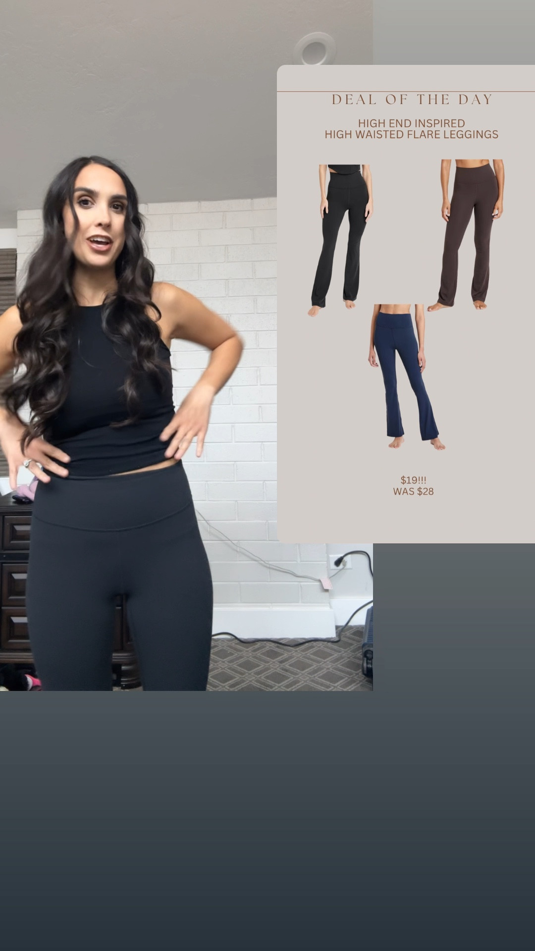 My favorite comfy leggings are on sale!!!!! Perfect high waist fit & subtle flare bottom. I wear them for everything - when I workout, around the house, dressed up a little with sweaters, etc. 

Buy one in every color - they’re my favorite & I cannot believe the price!!!!

#LTKActive #LTKStyleTip #LTKSaleAlert