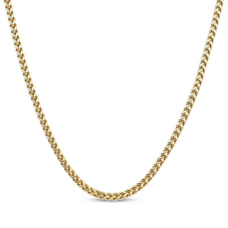 Men's Foxtail Chain Necklace Stainless Steel 22" Length|Kay | Kay Jewelers
