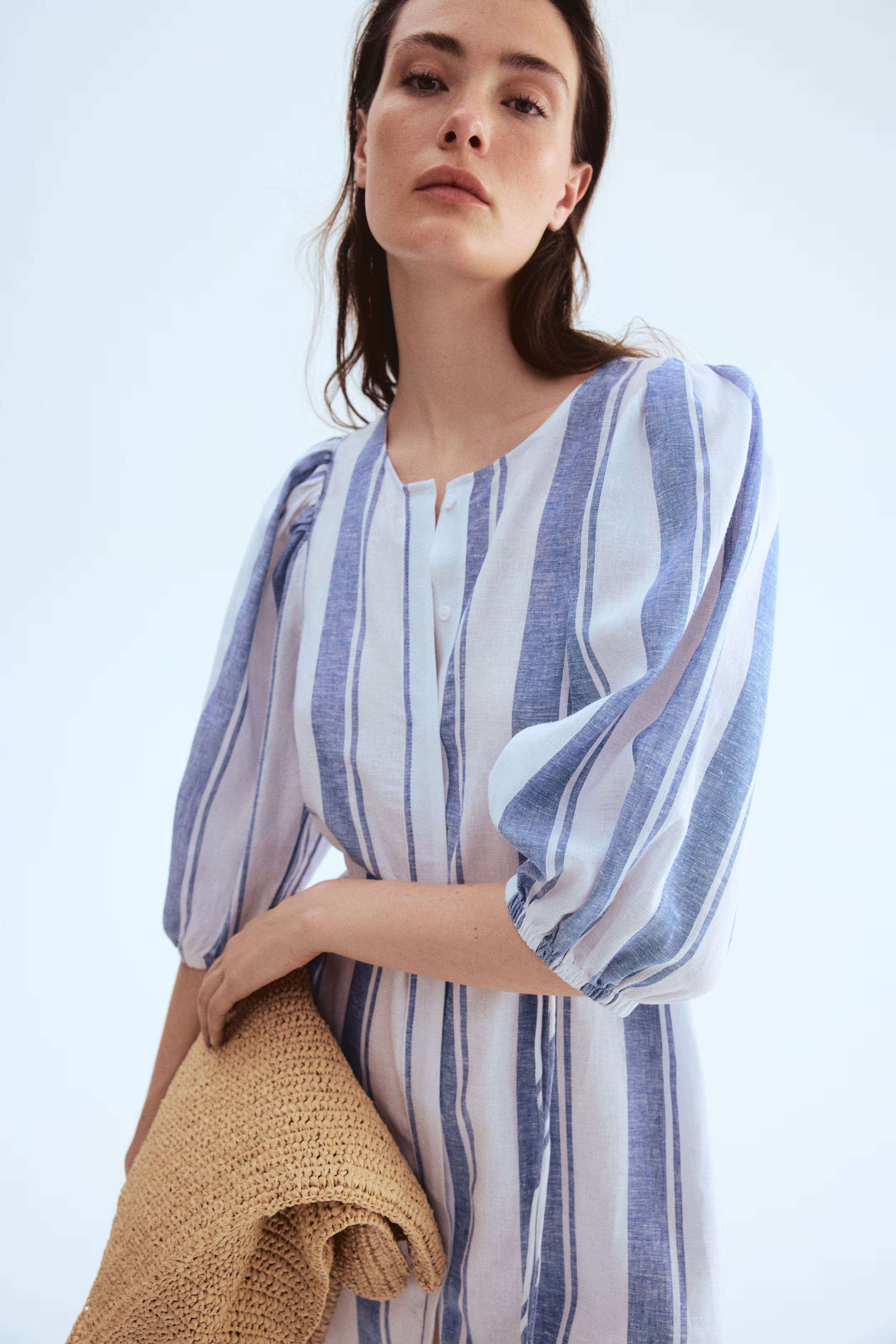 Linen-Blend Dress | H&M (US + CA)