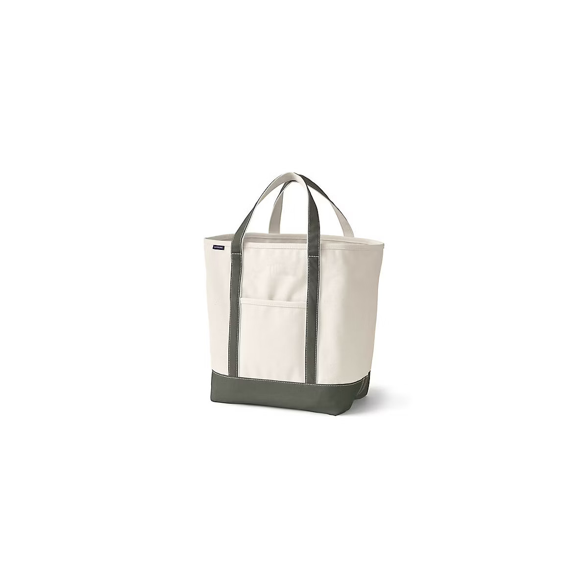 Lands' End Open Top Canvas Tote Bag | Target