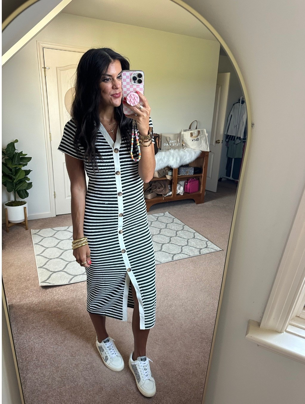 Size small in dress 

#LTKSeasonal #LTKFindsUnder100