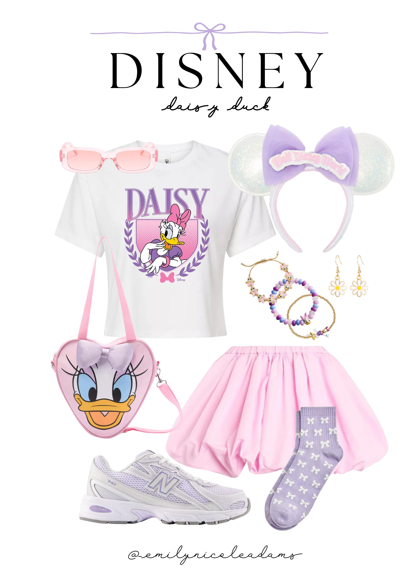 Disney Daisy Duck Outfit Inspo, disney girl, disney outfit, disney addict, disney outfit ideas, disney style, disney girly, daisy duck, magic kingdom, magic kingdom style, magic kingdom ootd.  

 #LTKgrwm #LTKootd #LTKSaleAlert