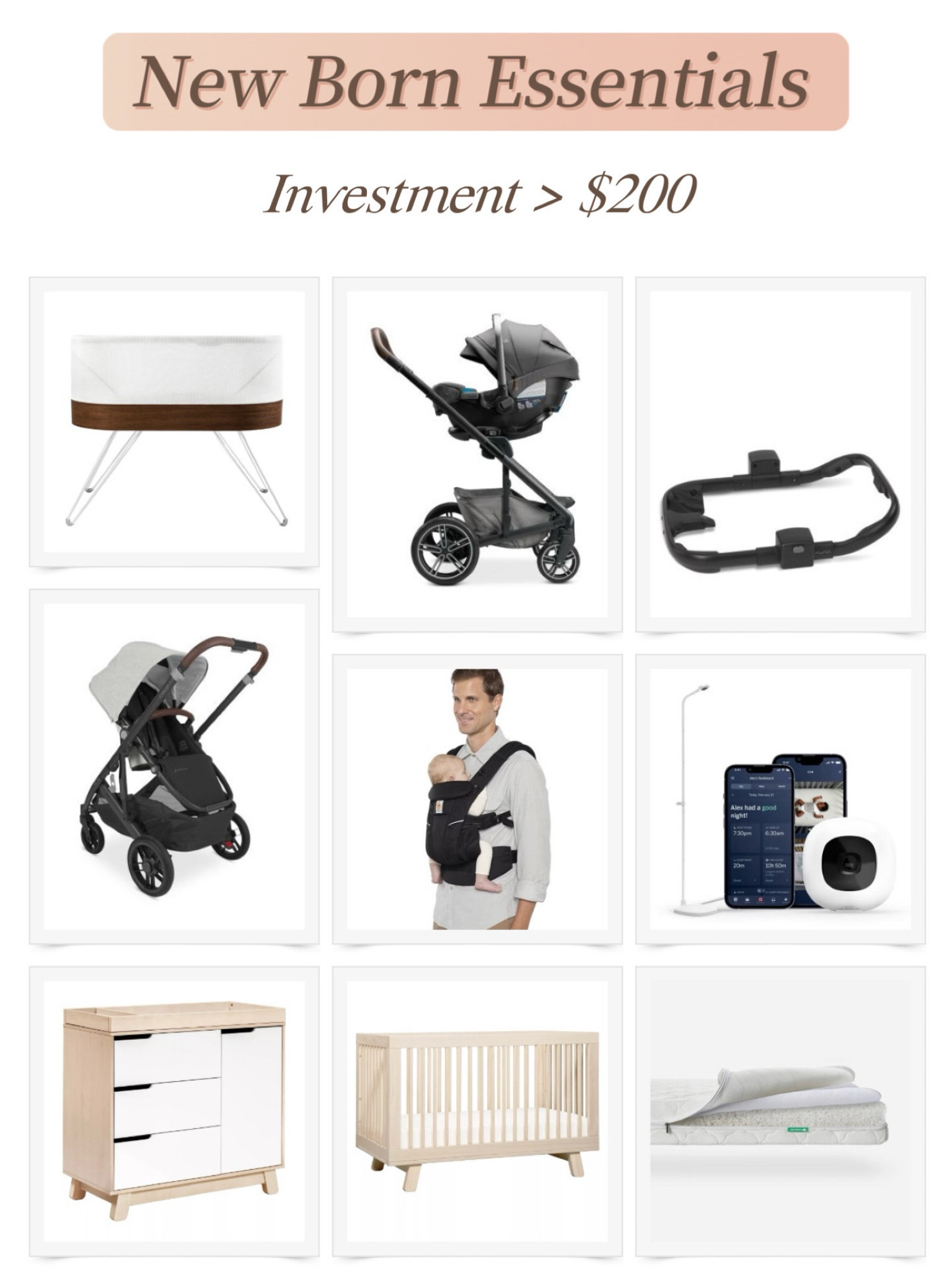 New Born Essentials 
What we bought for baby Paopao

#LTKHome