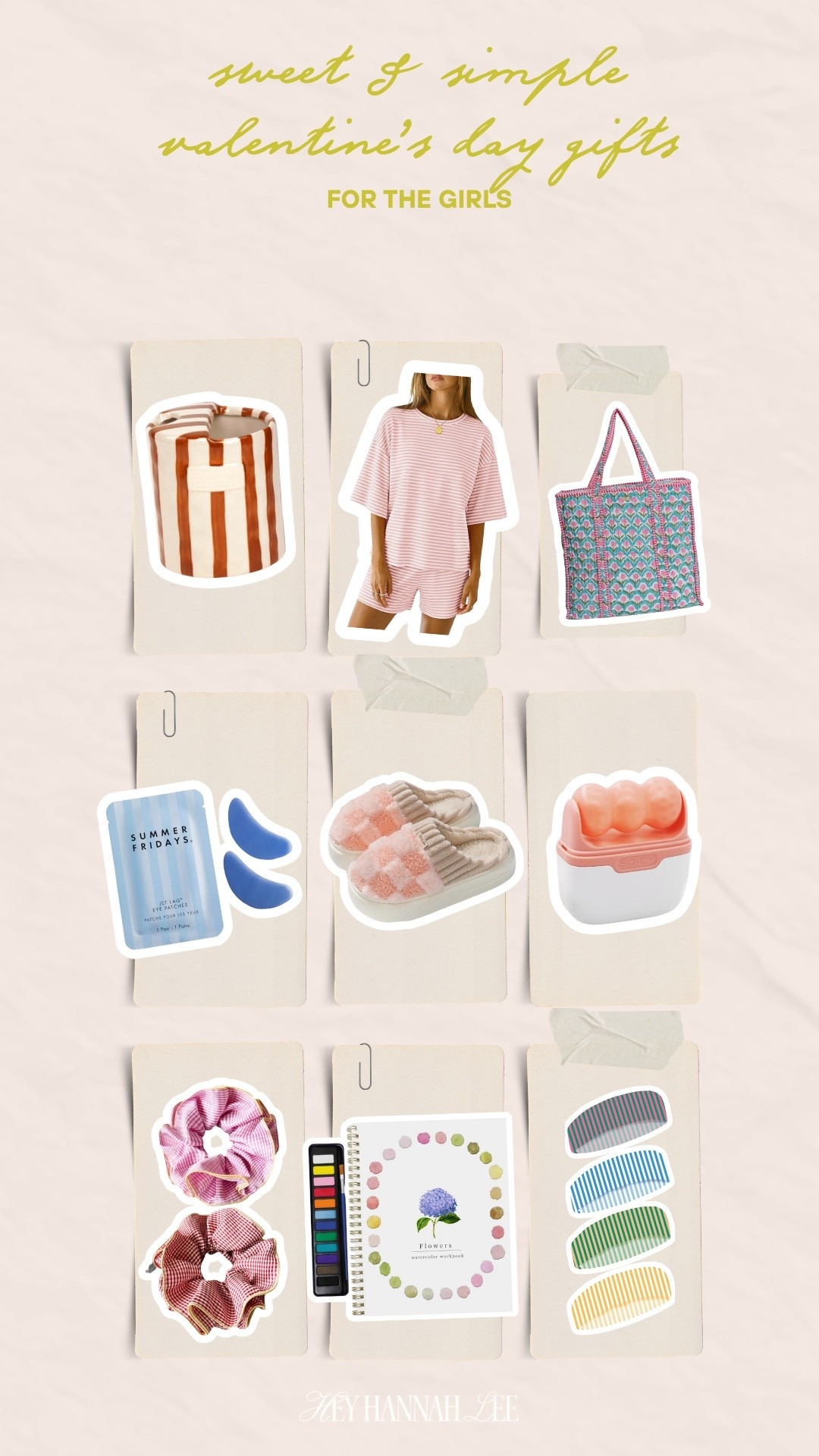 Sweet + simple Valentine’s Day gifts for the girls!! 💝 
gift ideas, gift guide, beauty, matching set, women’s gifts, gifts for her, skincare, coffee cup, trending, water color paint

#LTKBeauty #LTKselfcare #LTKValentine