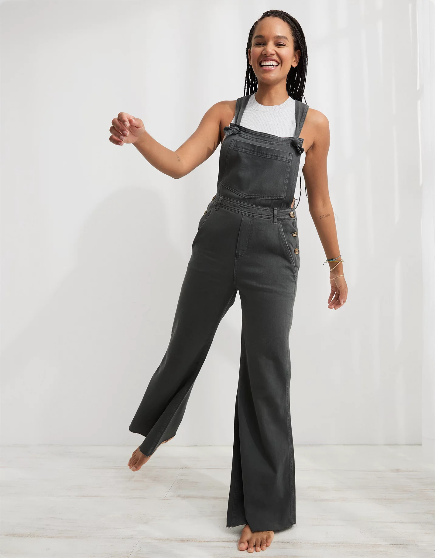 Aerie Wide Leg Overalls | American Eagle Outfitters (US & CA)